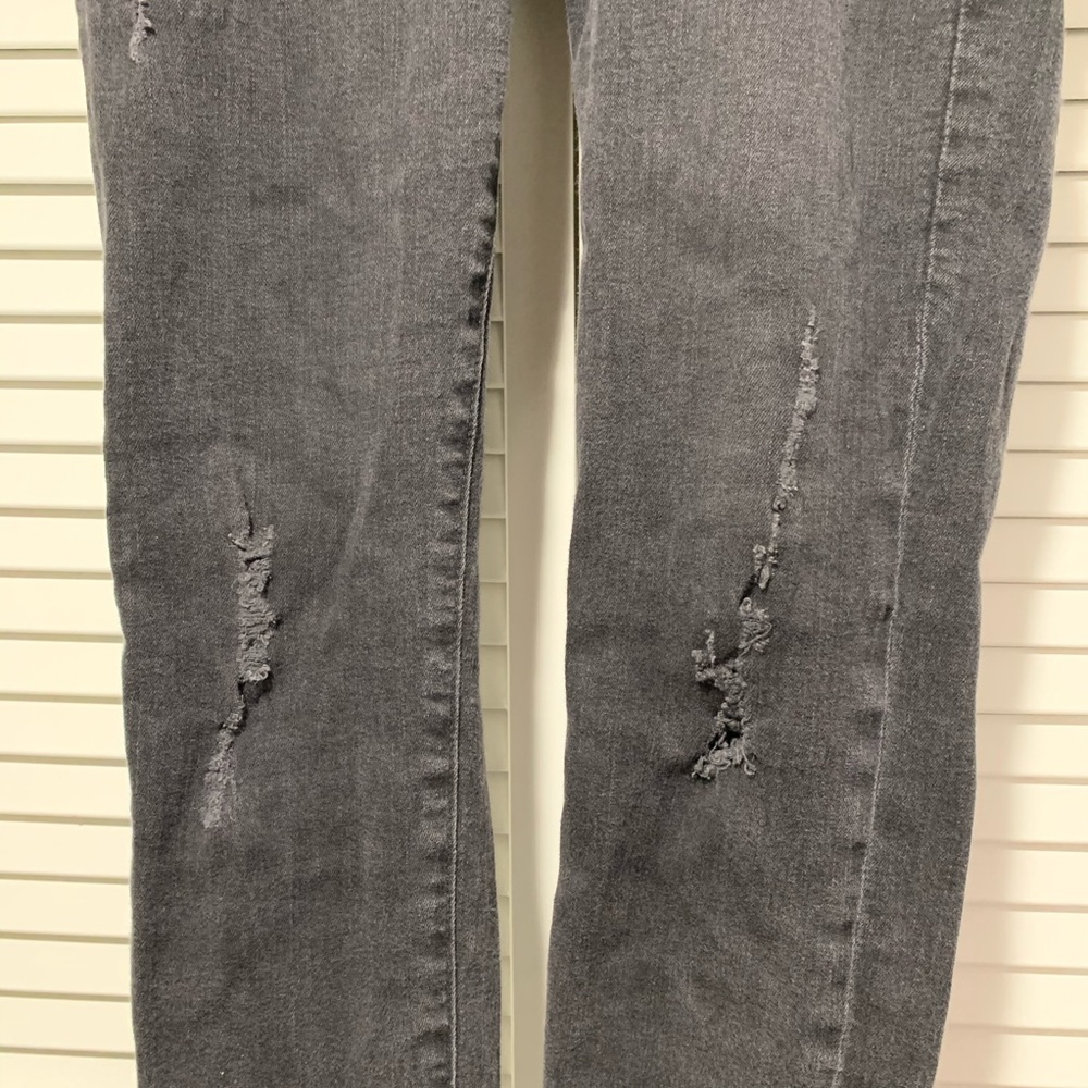 Adriano Goldschmied distressed black skinny jeans - Picture 2 of 7